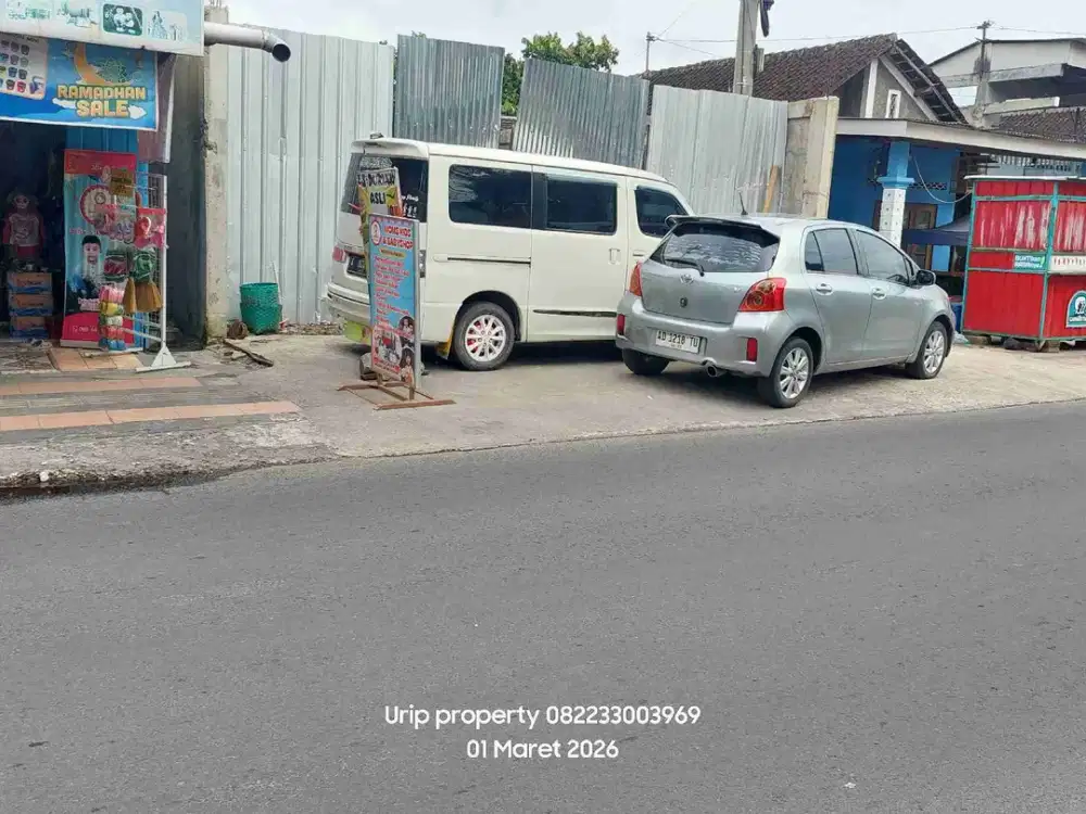 Dijual pekarangan di jalan katamso kartasuro