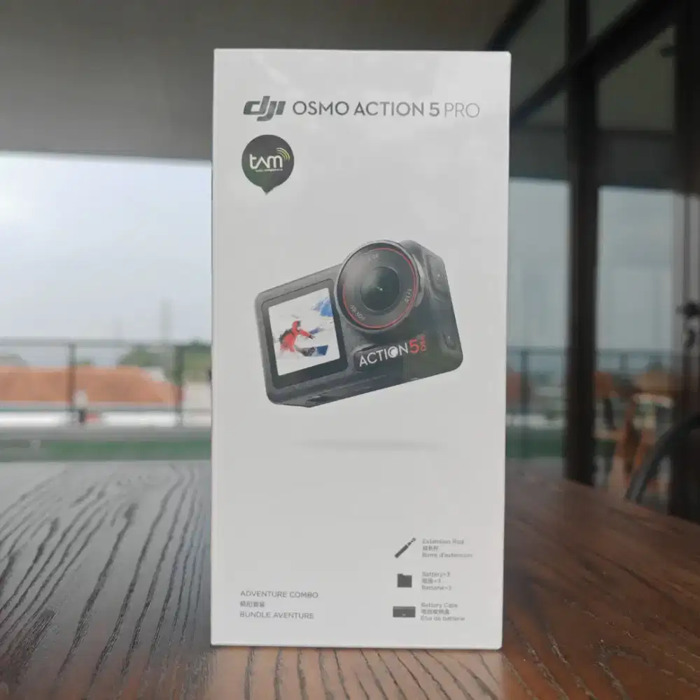 NEW DJI Osmo Action 5 Pro Advanture Combo Garansi Resmi 1 Tahun