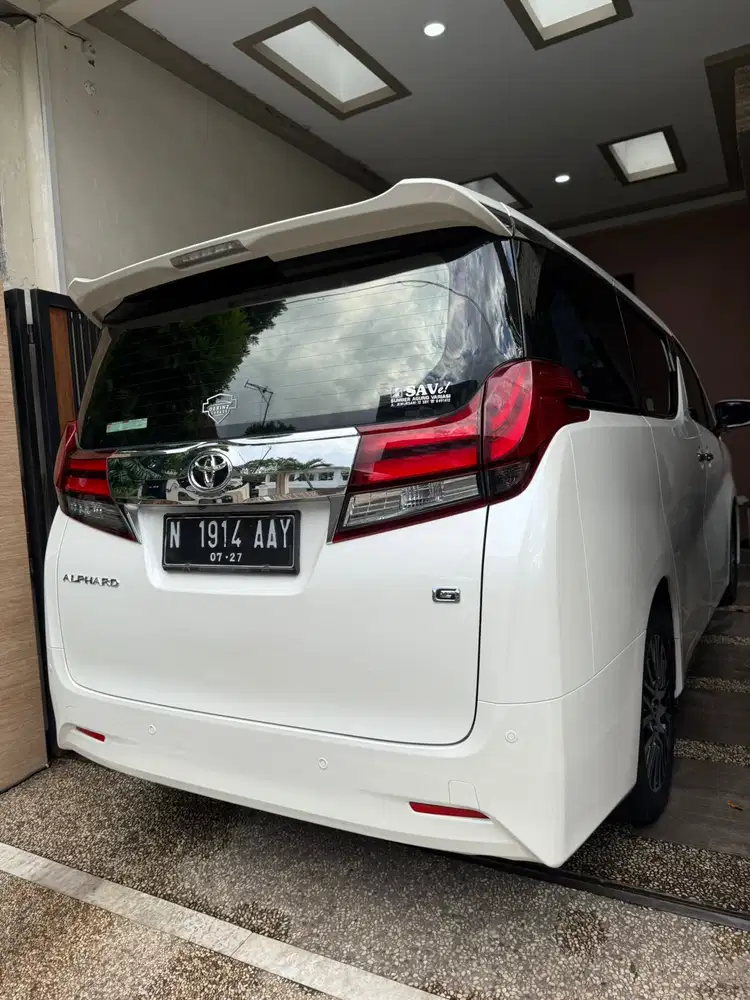 Toyota Alphard 2017 Bensin