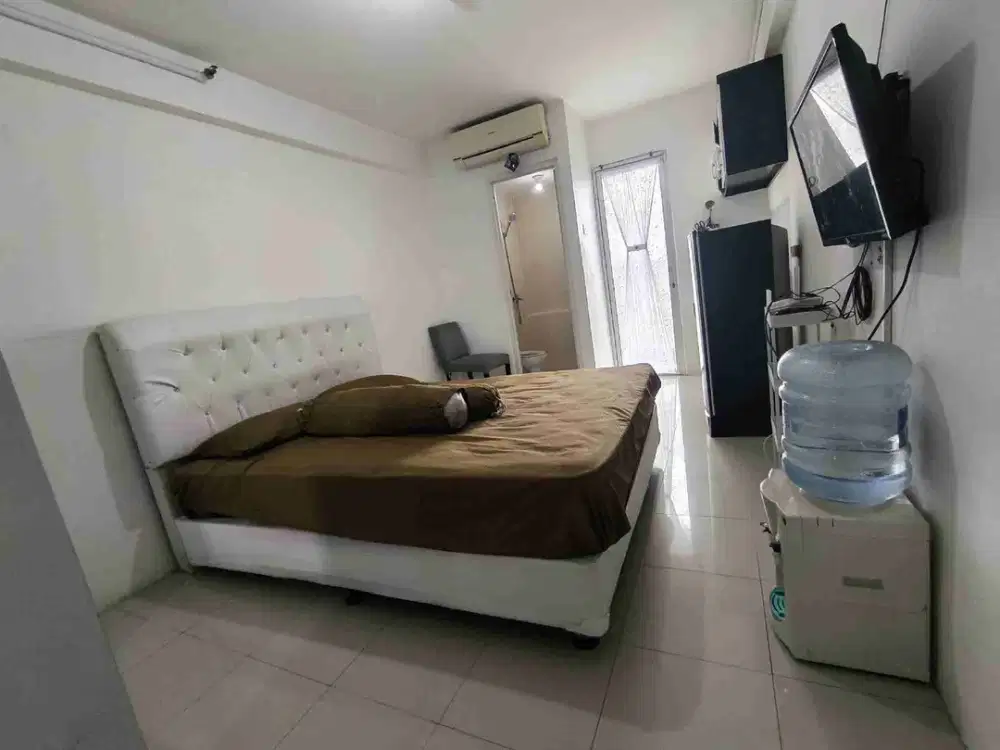 Sewa Bulanan Tahunan Studio Green palace full