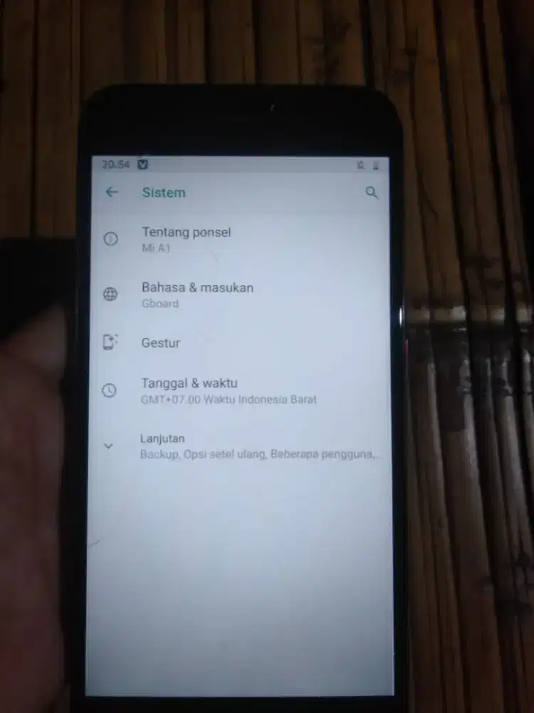 Xiomi Mi A1 minus lcd retak 4/64 Snapdragon