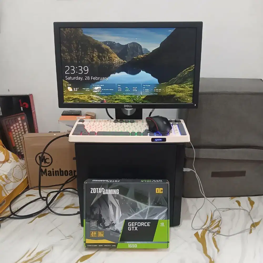 PC Gaming GTX I5 GEN 6 MURAH