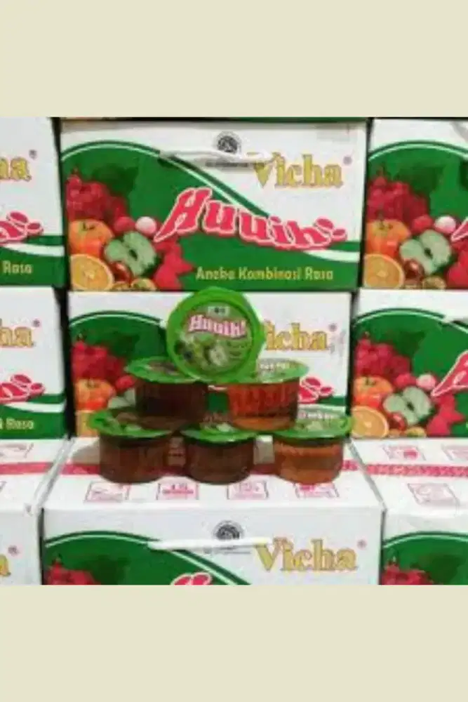 Minuman Sari Apel vIcha Huih