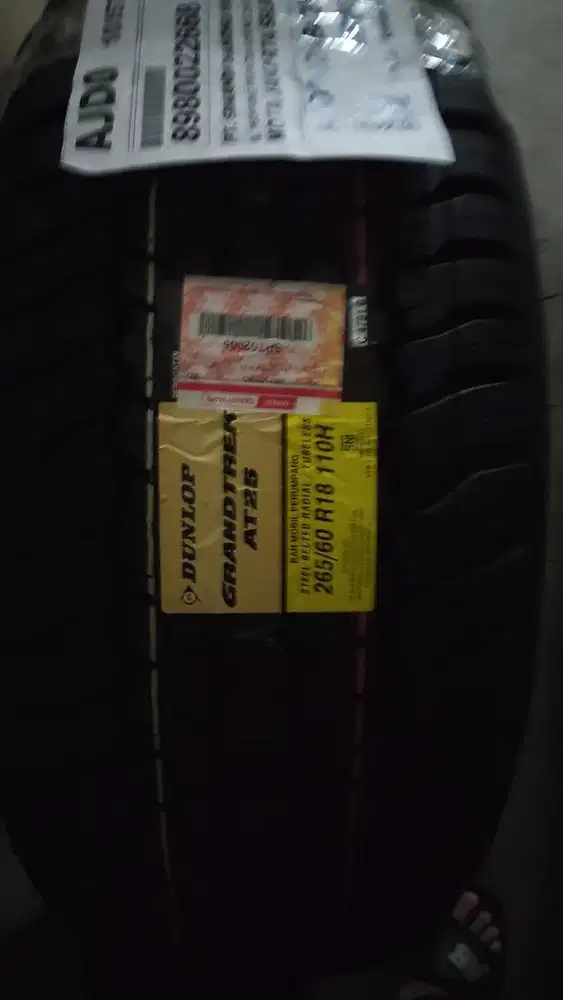 Dunlop R18 265/60 grandtrex 2026 ban baru