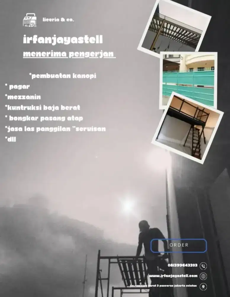 Jasa las panggilan dan lain-lain