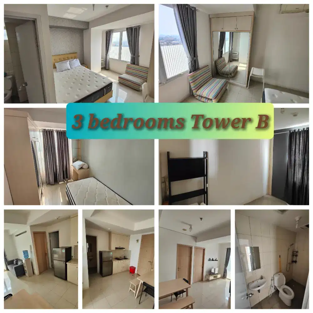 JUAL 3BR KOSONGAN Tower B Bassura City