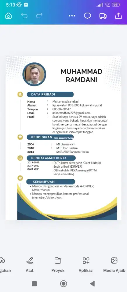 Butuh pekerjaan driver