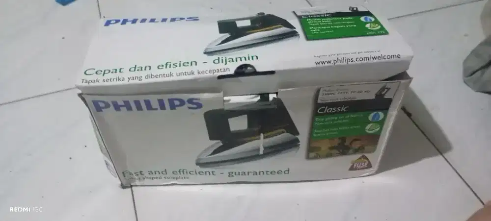 JUAL SETRIKA PHILIPS MULUS+DUS