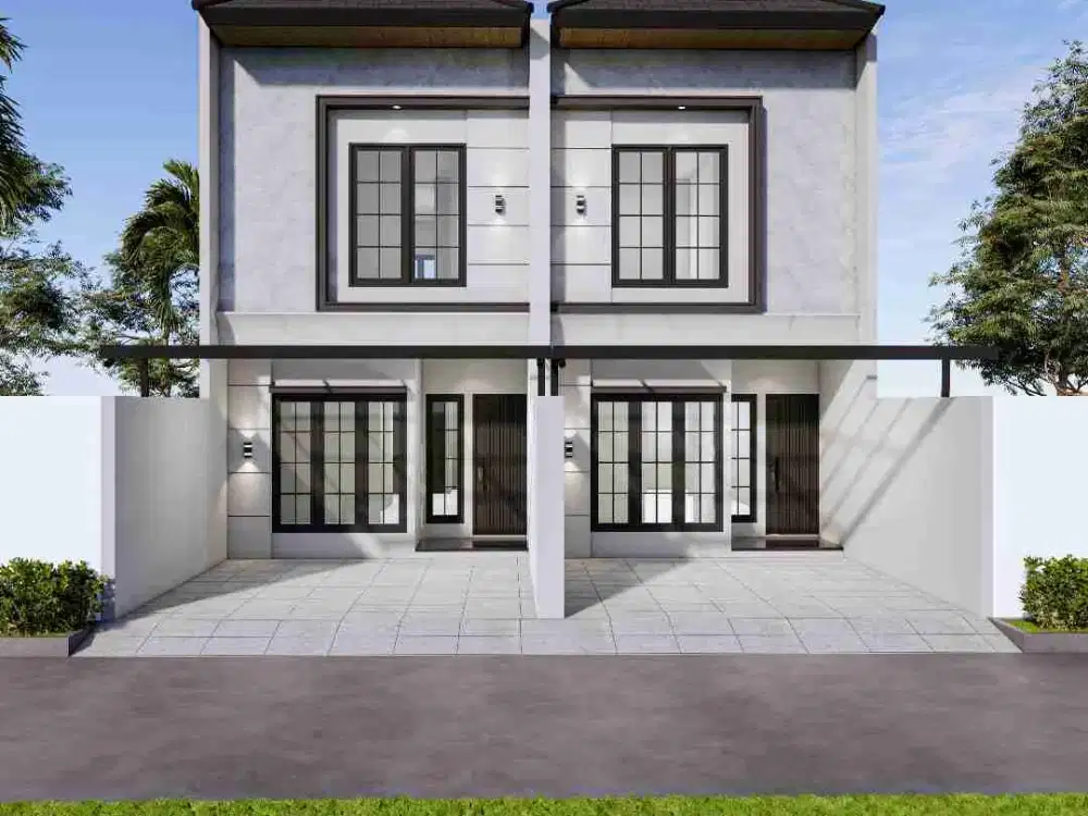 DIJUAL RUMAH Wisma Mukti progress bangun dekat Raya Merr Rungkut