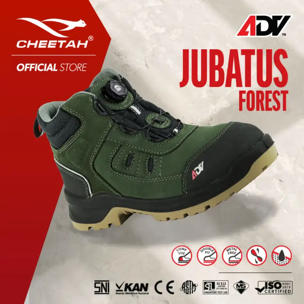 Sepatu safety cheetah JUBATUS FOREST