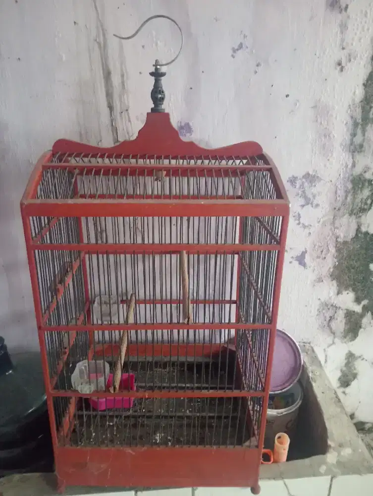 Sangkar burung bekas