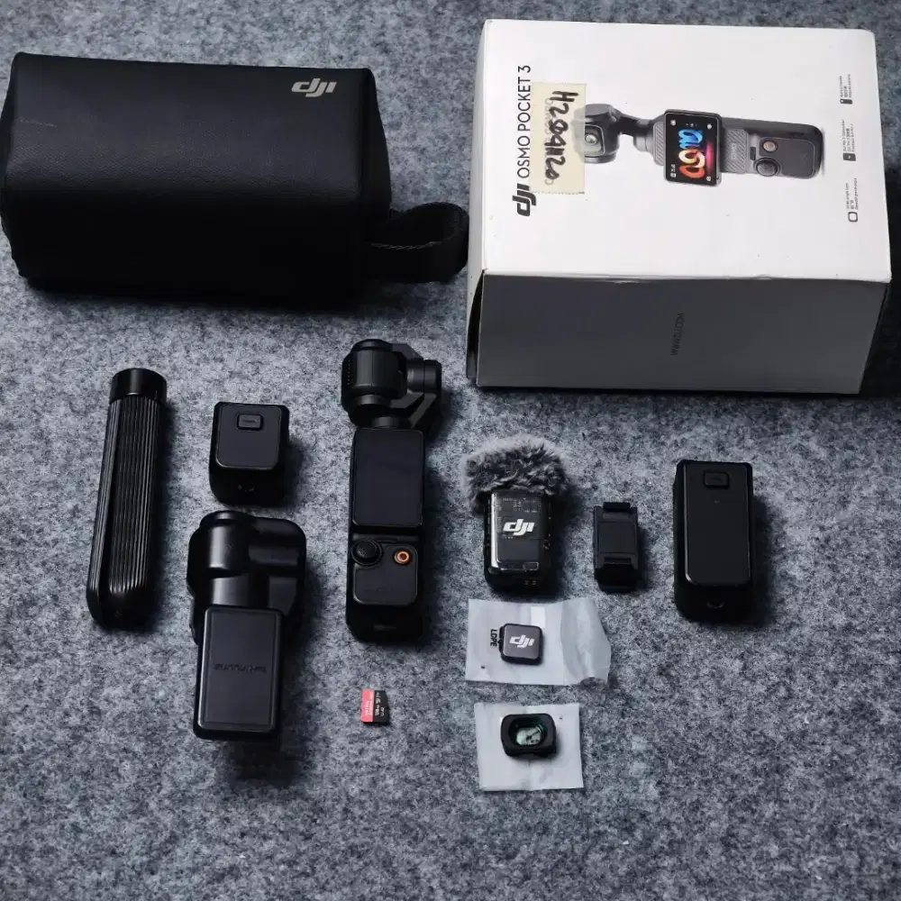 Dji Osmo Pocket 3 Paket Creator Bonus Sdcard
