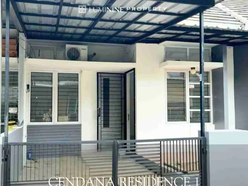 Rumah baru renov, siap huni bebas banjir cuma 8 menit ke toll BSD ,Bisa KPR lingkungan aman nyaman du Cendana Residence 1