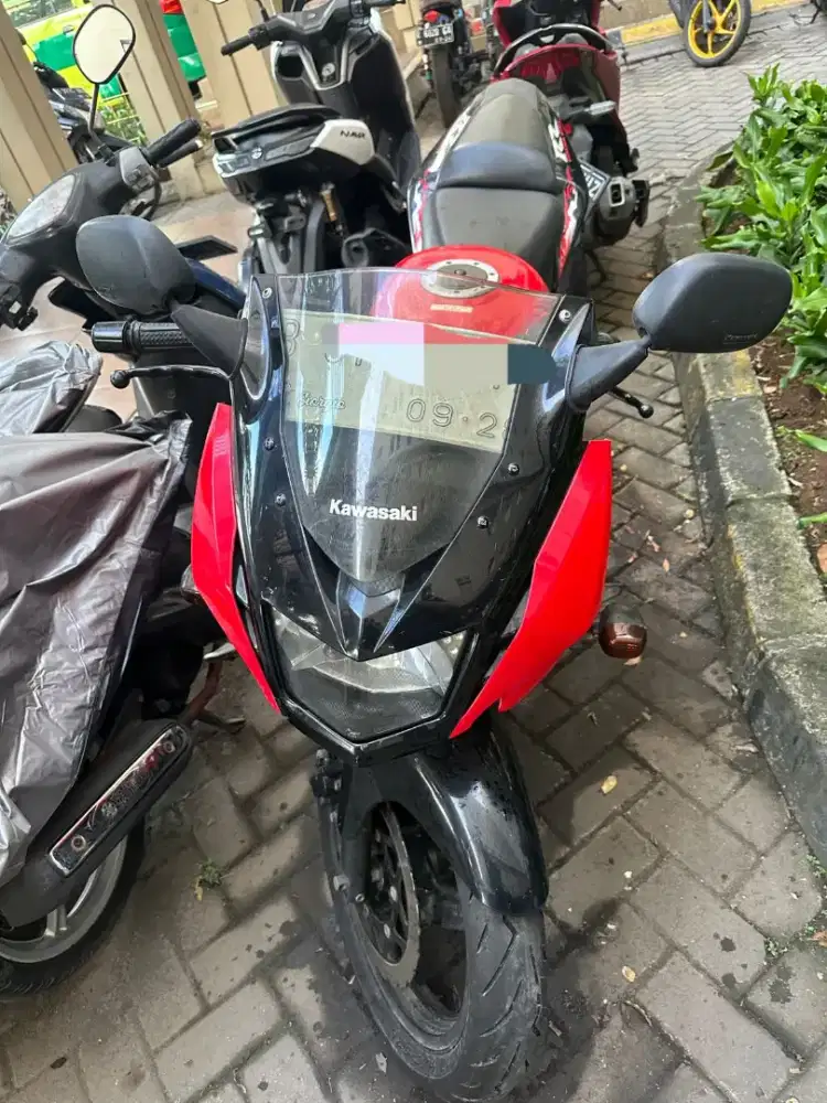 Jual Kawasaki Ninja RR New Tahun 2013 Warna Merah