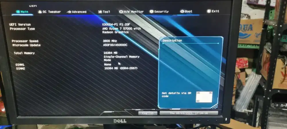 Mini PC libera Amd Ryzen 7 5700G ram 16gb ssd m2 1tb Radeon Vega 8