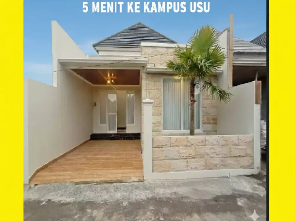 Cluster Private Setiabudi | 5 Menit Ke USU N Dr Mansyur | 6x17M2 3kt 2km | Indent