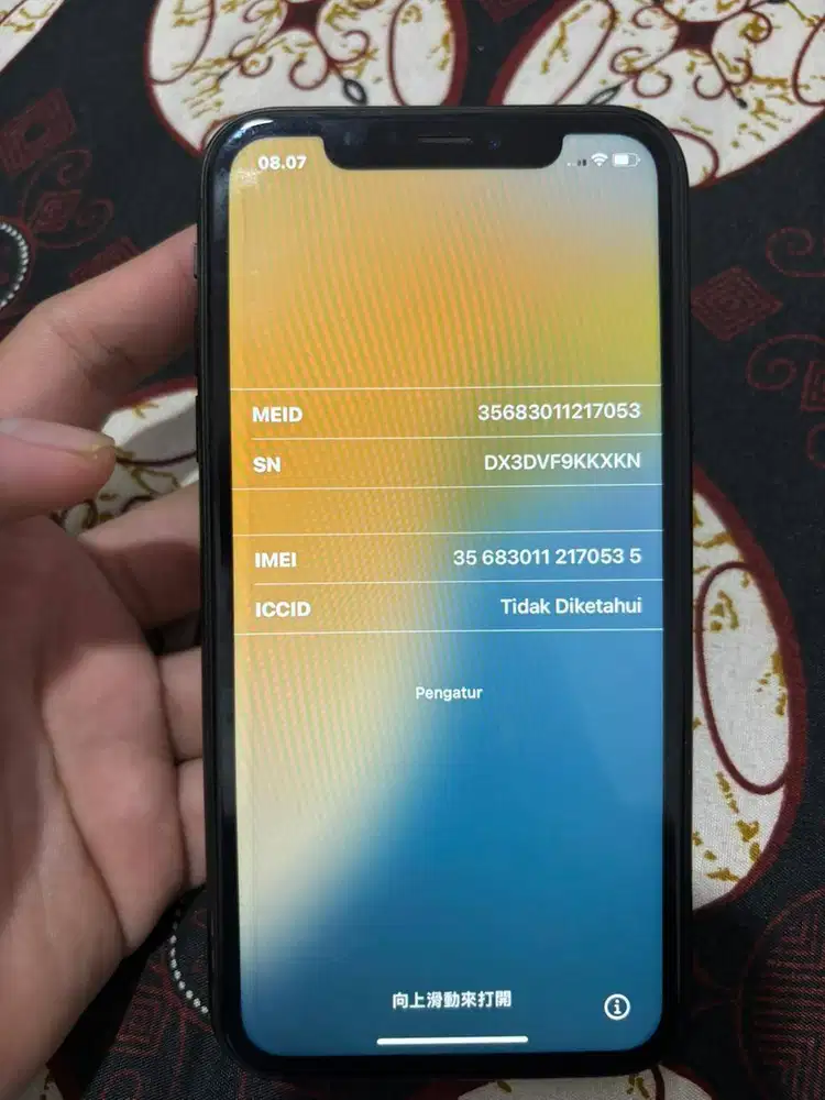 iPhone XR 64GB IMEI Hidup Full Normal Siap Pakai