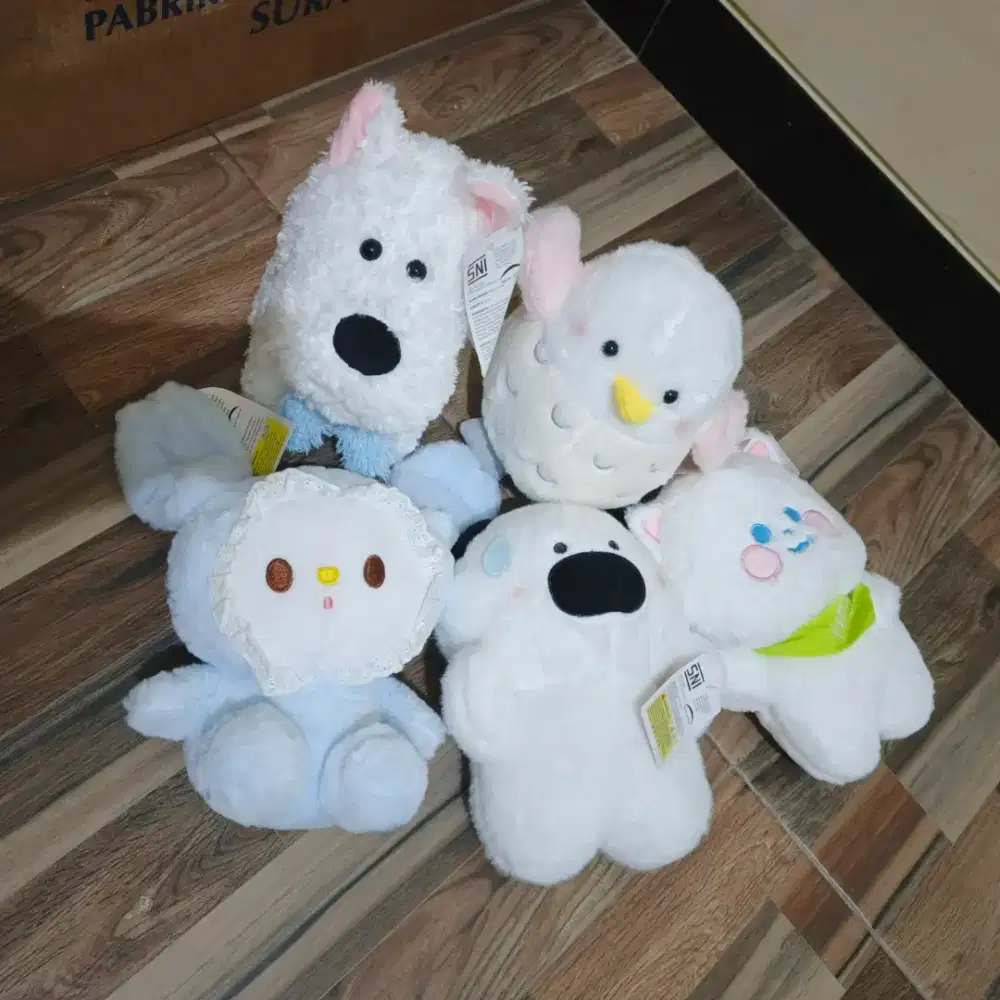 5 boneka baru 75k