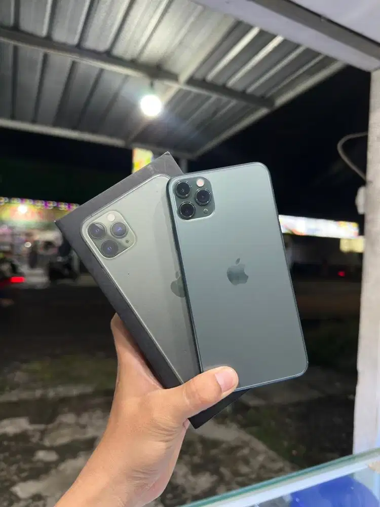 Iphone 11 Promax 256gb IBox Resmi Lengkap Normal BH 86%