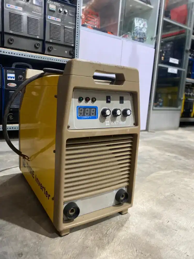 MESIN LAS BEKAS MMA 400A TIME SMAW STIK 3 PHASE LISTRIK INVERTER