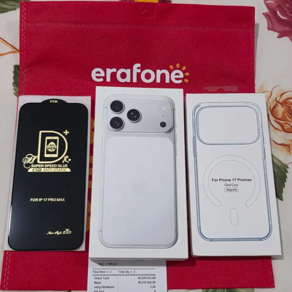 Iphone 17 Pro Max 512gb Silver Ibox New Segel