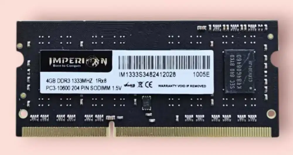 RAM SODIMM LAPTOP DDR3 4GB PC3L IMPERION