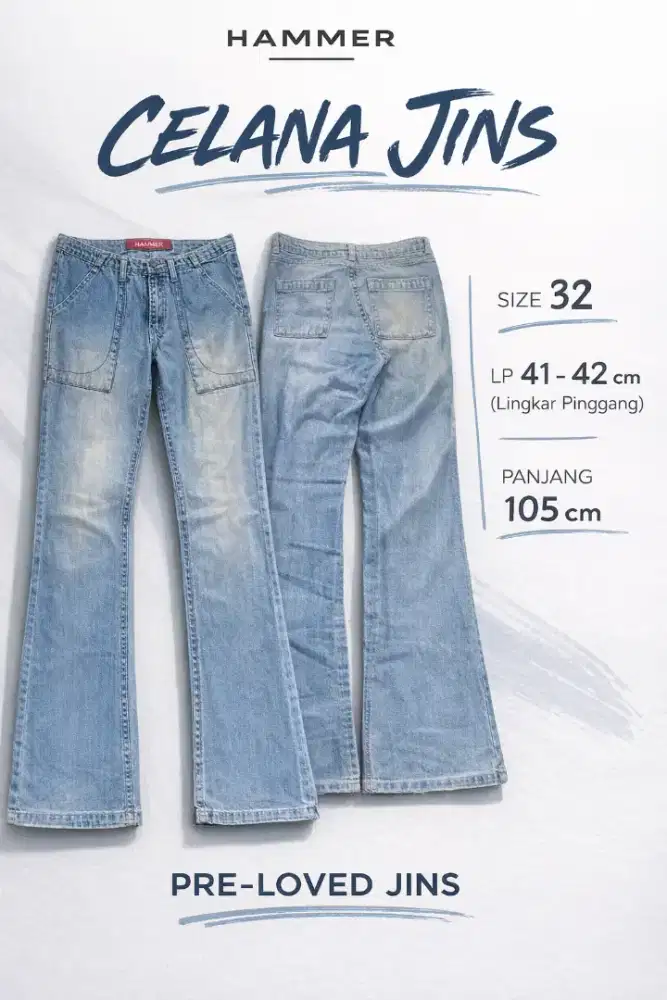 Celana jins pre loved
