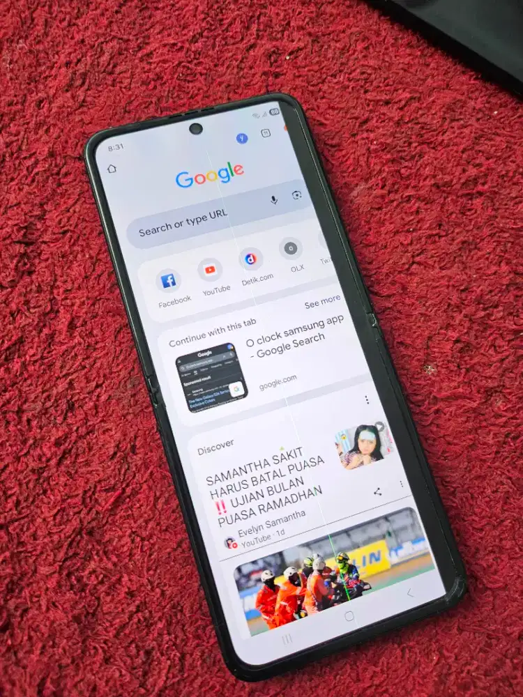 SAMSUNG Z FLIP 3,RAM 8/128,MURAH MERIAH