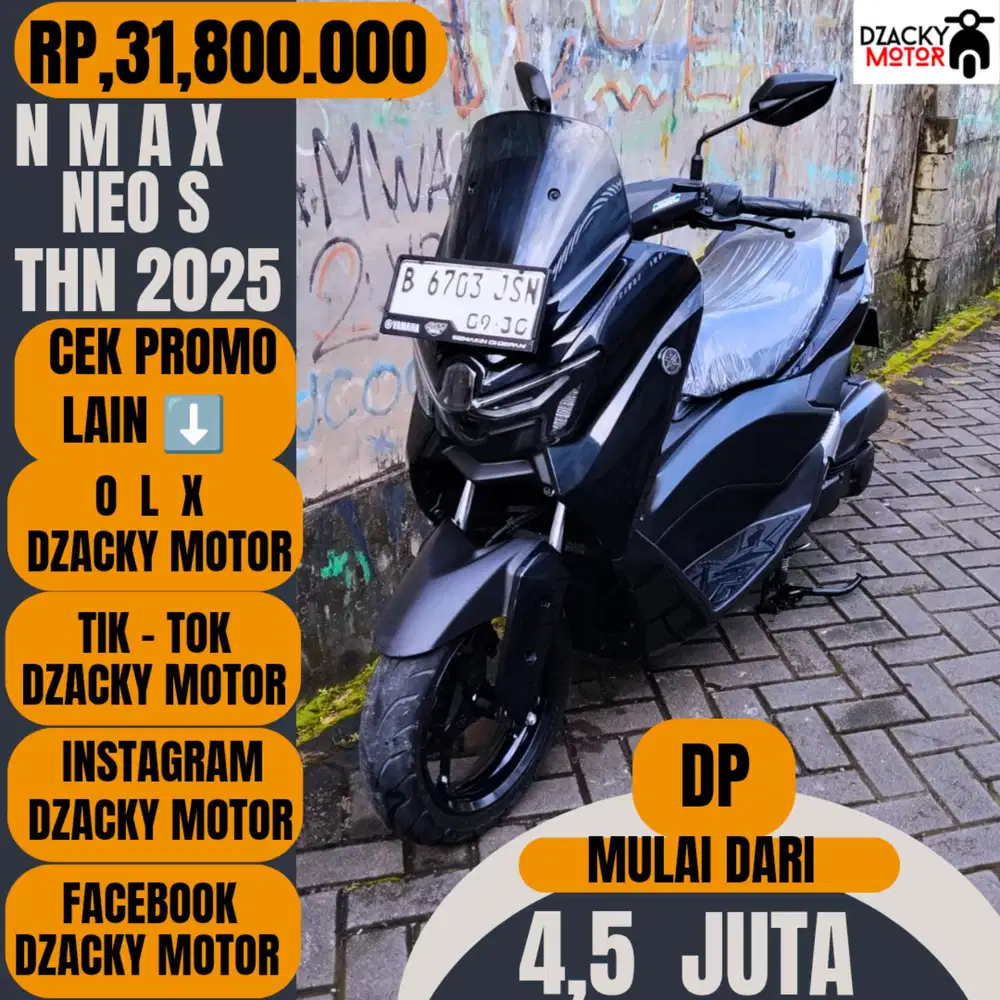 NMAX NEO S  2025 SECOND LIKE NEW