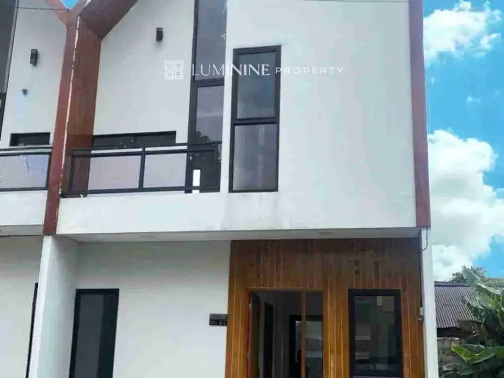 Rumah baru cantik siap huni di Cluster Diamond Pamulang,bisa KPR bebas banjir dekat Tol BSD