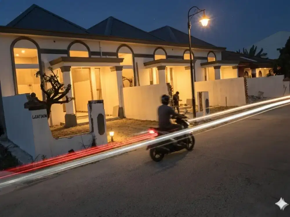 Sisa Satu Unit | Rumah Kekinian Jl Bromo | Akses Strategis Selisih 2 Mobil | Dekat Masjid