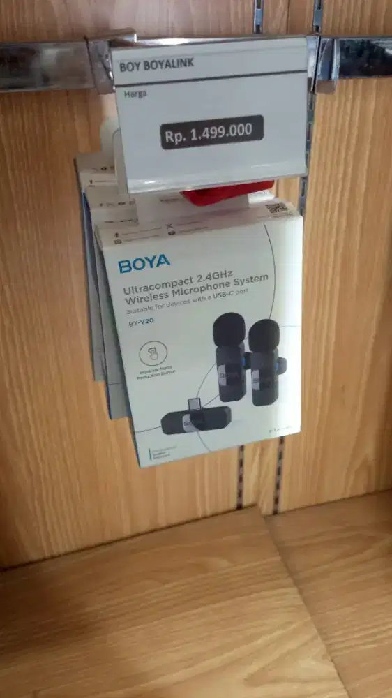 Cicilan ringan Boya mic wireless pake homecredit 15 ribuan perhari