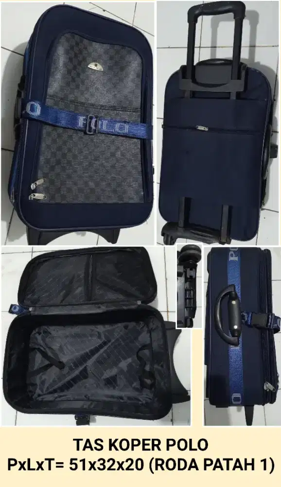 Tas Koper polo ukuran PxLxT= 51x32x20 roda patah-1