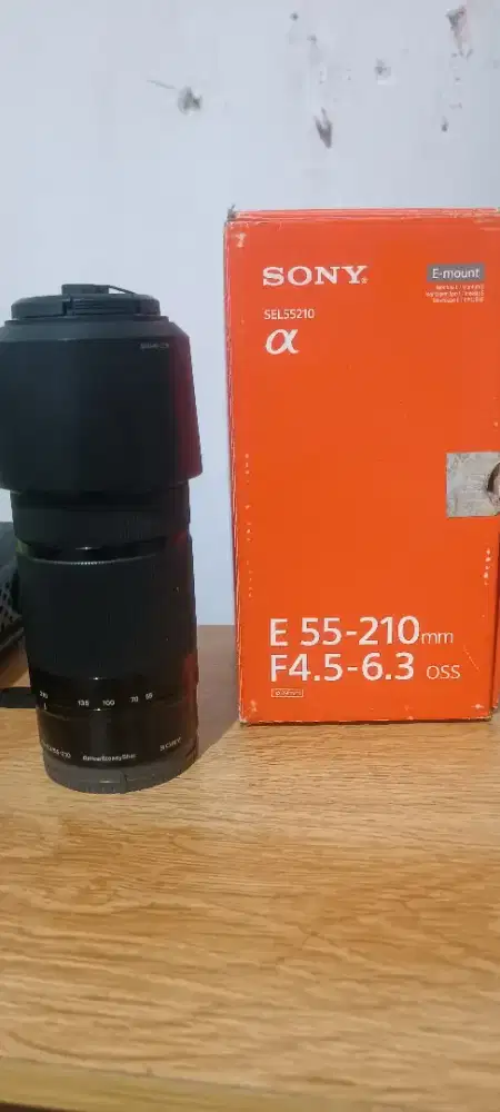 Lensa sony Mirorles Tele ( lensa panjang)