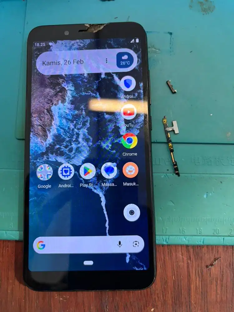 Ganti fleksibel dan tombol xioami mi a2 bergaransi