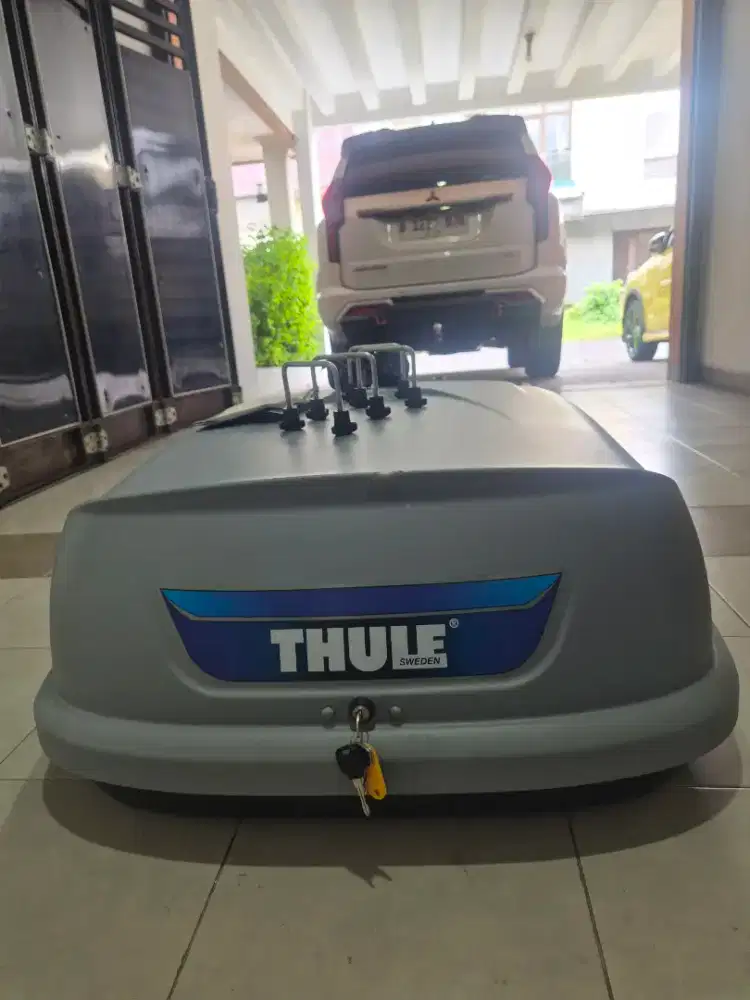 Roof BOX Thule type Ocean 80, bonus roof rack sport track