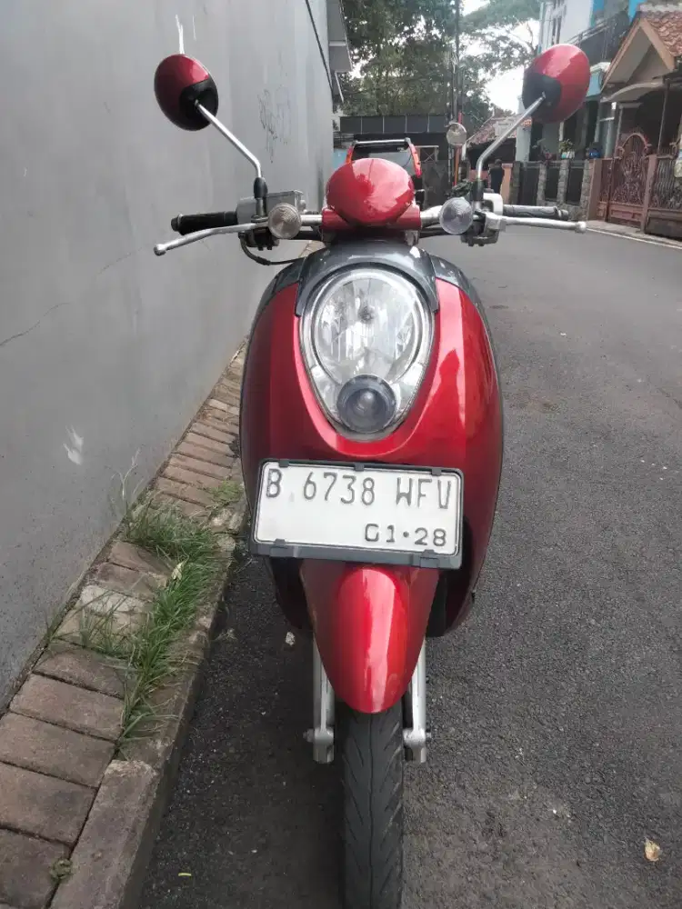 Honda Scoopy karburator tahun 2012 siap pakai