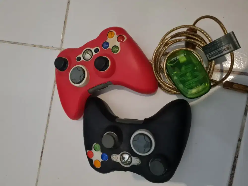 Xbox360 Controller Wireless dan Receiver