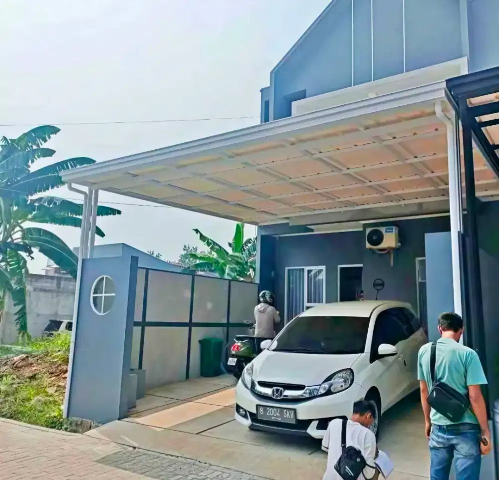 Pasang baja ringan atap alderon