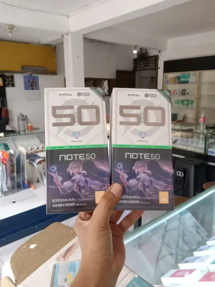 FAST RESPON WA Infinix Note 50 NFC 8+8/256 Garansi resmi 1thn