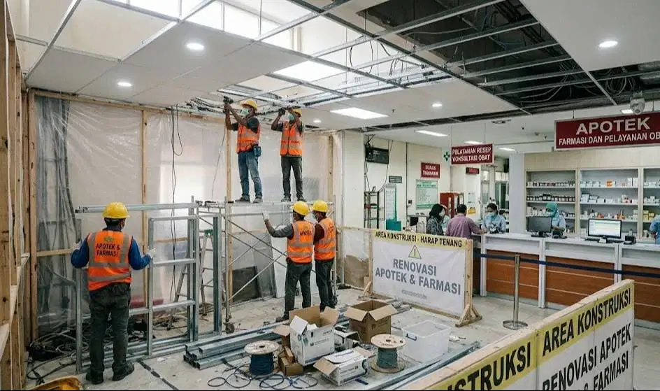 JASA RENOVASI RUMAH SAKIT & KLINIK PROFESIONAL – SESUAI STANDAR KESEHA
