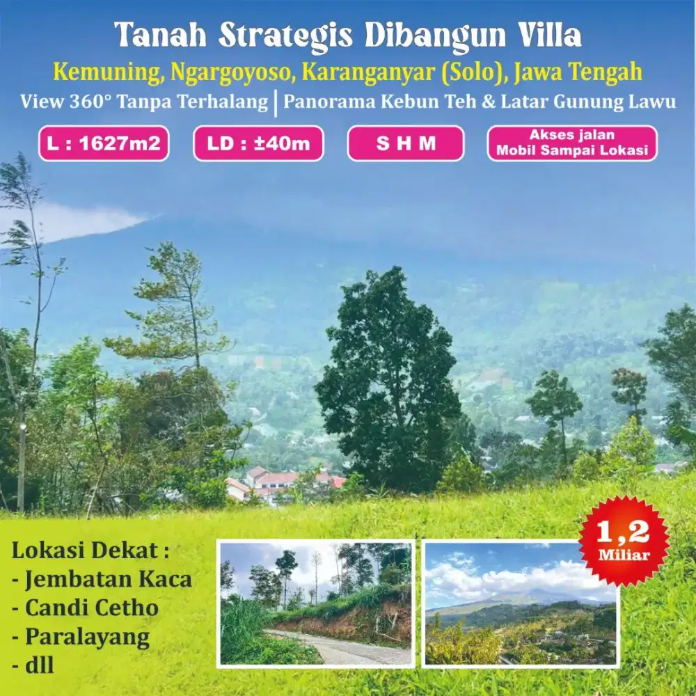 Tanah dekat candi cetho karanganyar