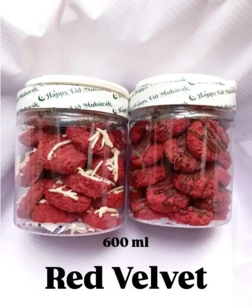 Kue kering kuker Chui kao so red velvet