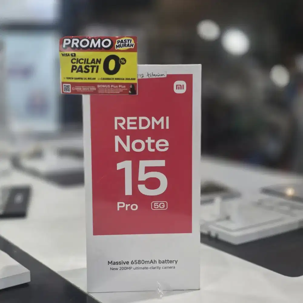 Redmi note 15 pro 5g , bisa tanpa dp