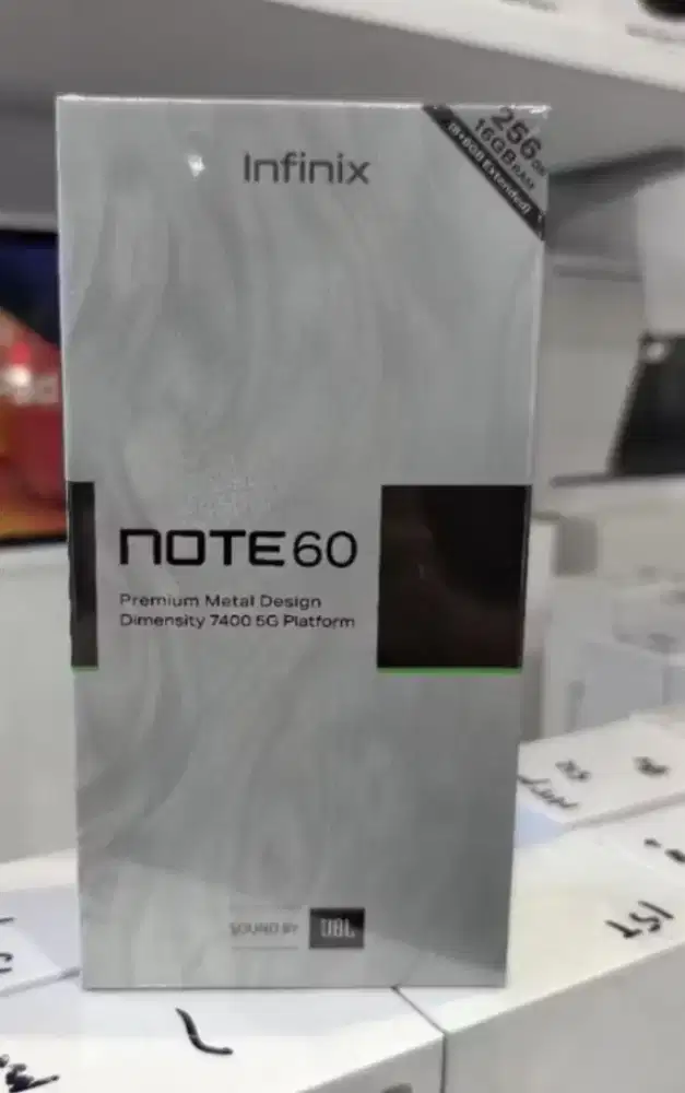 Murah new Infinix Note 60 5G 8/256 grs resmi, bs TT
