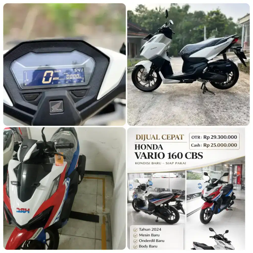JUAL CEPAT Vario 160 cbs