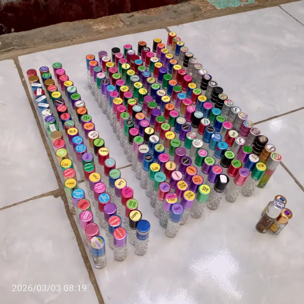 Bisa di antar botol parfum Refill second 7 ml