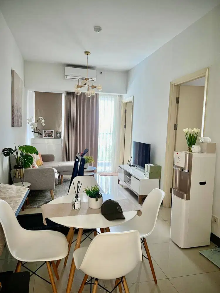DIJUAL APARTEMEN BENSON TOWER 2BR FULL INTERIOR LOD FLOOR SIAP HUNI