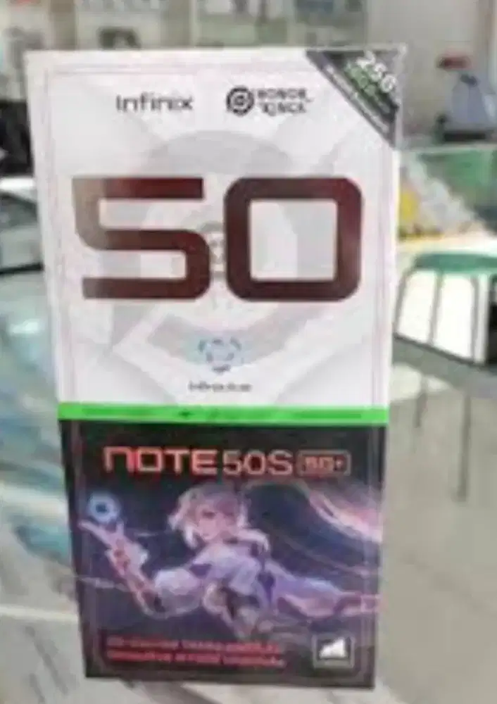 Murah new Infinix Note 50s 5G 8/256 grs resmi, bs TT