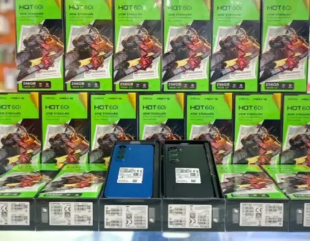 Murah hp Infinix Hot 60i 6/128 & 8/256 grs resmi, bs TT